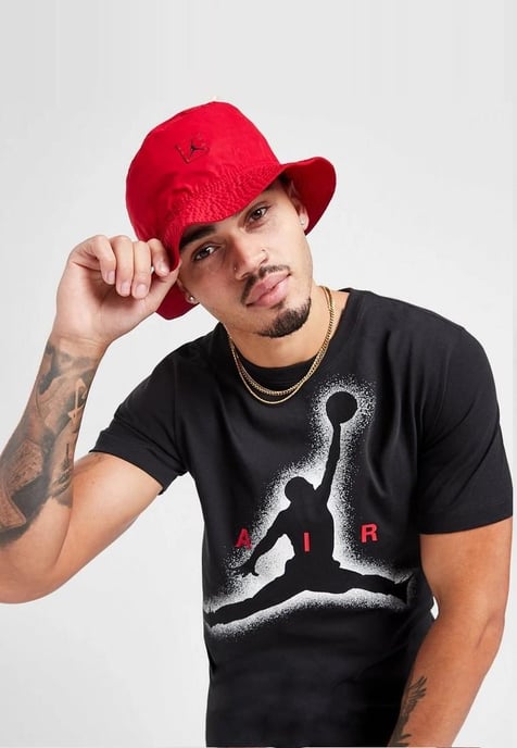 Nike Air Jordan groot grafisch heren-T-shirt in zwart - Image 3