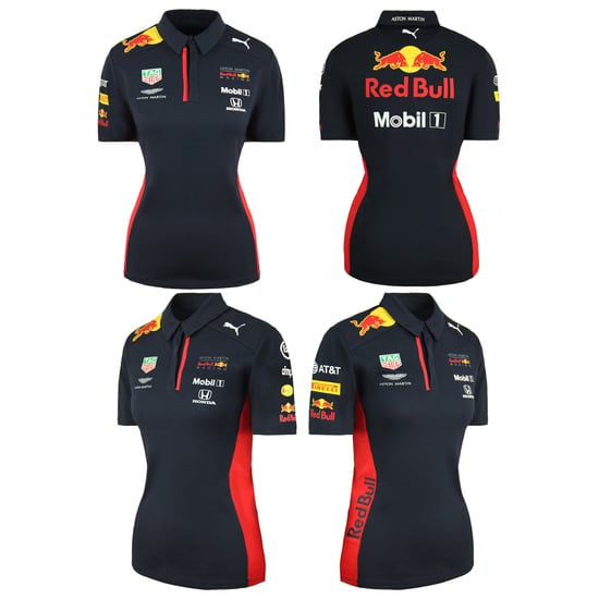 Puma Aston Martin Red Bull Racing Team F1 Womens Polo Shirt 762888 01