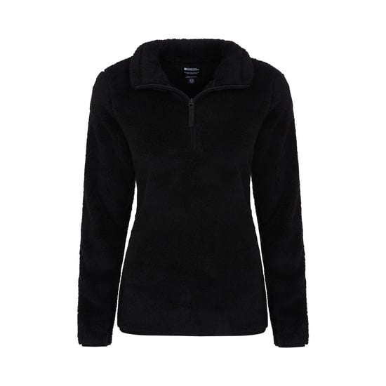 Mountain Warehouse Dames/Dames Teddy Fleece Quarter Zip Fleece Top (Zwart) - Image 4