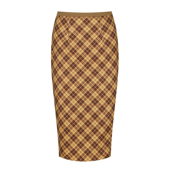 Midi-rok met print en rits - Image 1
