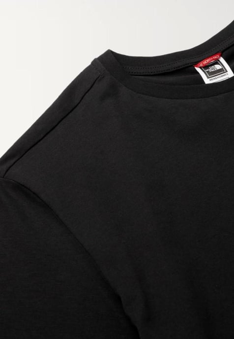 The North Face Heren SS Simple Dome T Shirt Zwart - Image 4