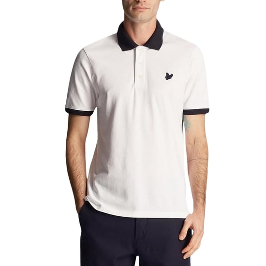 Lyle & Scott Ringer wit poloshirt - Image 1