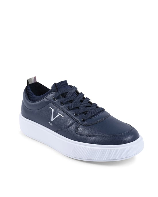 V Italia Mens Sneaker SNK 002 M Navy