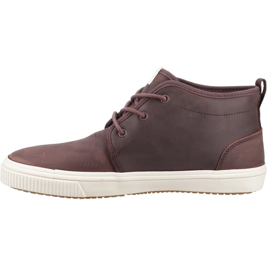 TOMS Carlo Mid Terrain Leather Heren Clover Bruin Trainers - Image 5