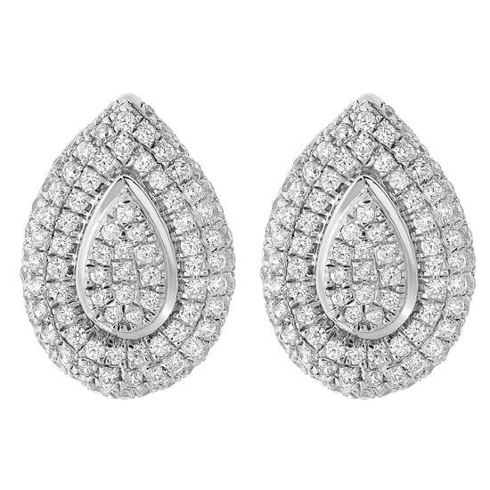 Orphelia Women's 925 Sterling Silver Set: Chain-Pendant + Earrings - Silver SET-5796