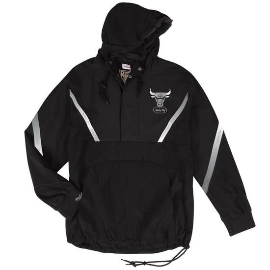 Mitchell & Ness Chicago Bulls Windy City Reflective Mens Anorak Jacket