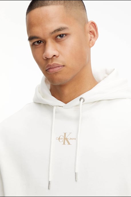 CALVIN KLEIN JEANS hoodie ivory