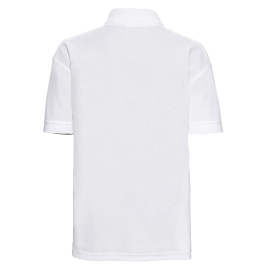 Russell Childrens/Kids Pique Polo Shirt (White)