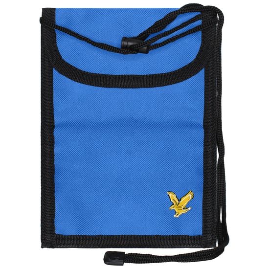 Lyle & Scott Verstelbare Heren Blauwe Buidel Schoudertas - Image 1