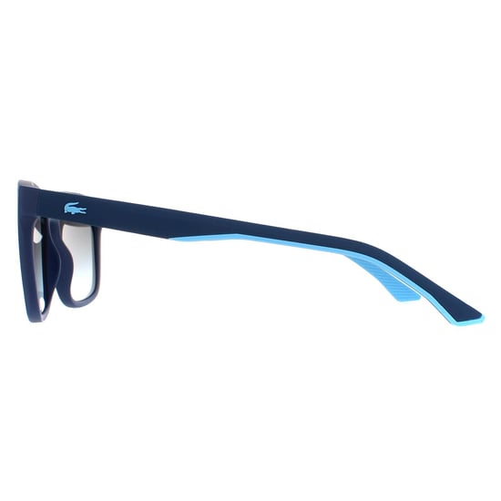 Lacoste Rectangle Unisex Matte Blue Grey Gradient L956S