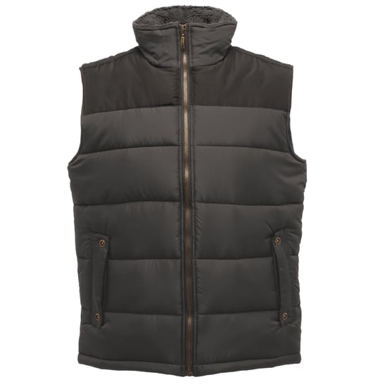 Regatta Mens Standout Altoona Insulated Bodywarmer Jacket (Seal Grey/Black)