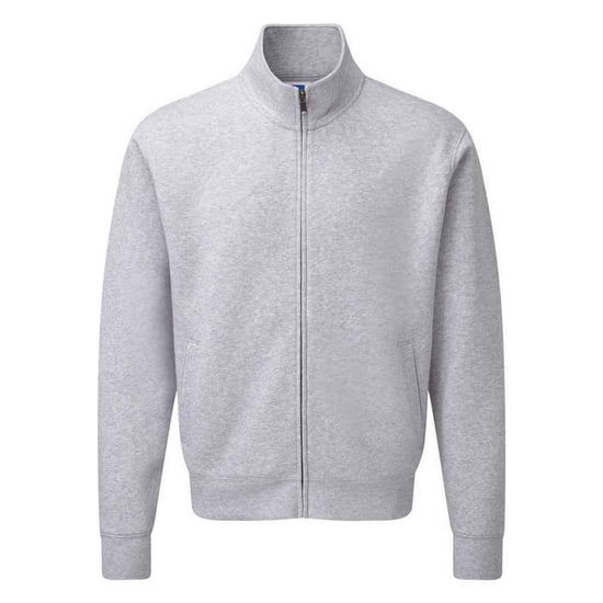 Russell Heren Authentiek Sweatjack (Lichte Oxford Heide) - Image 1