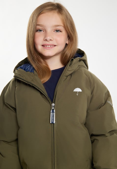 Schmuddelwedda Functionele winterjas Meisjes militaire olijf - Image 5