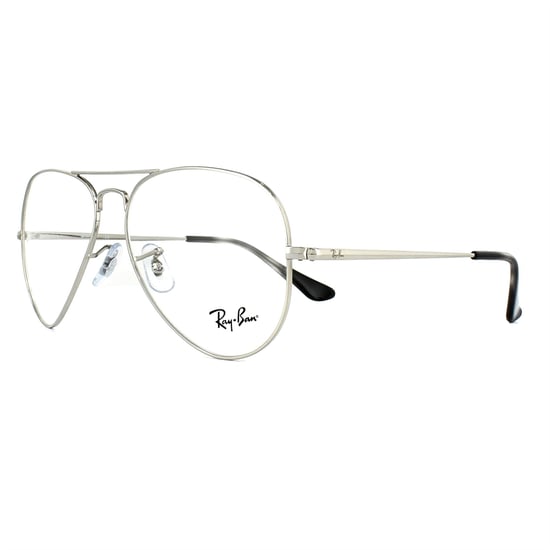 Ray-Ban Brilframes 6489 Aviator 2501 Zilver 58mm - Image 2