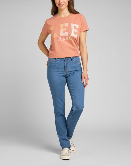 Lee - Marion Straight Fresh Clean Light Jeans