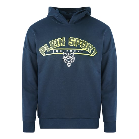 Plein Sport Equipment Logo Marine Hoodie - Image 1