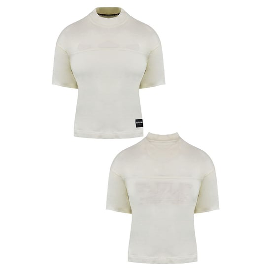 Supra International Short Sleeve Crew Neck Cream Womens Boxed Top 192181 036