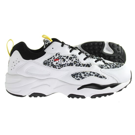 Fila Ray Tracer Womens White/Black Trainers
