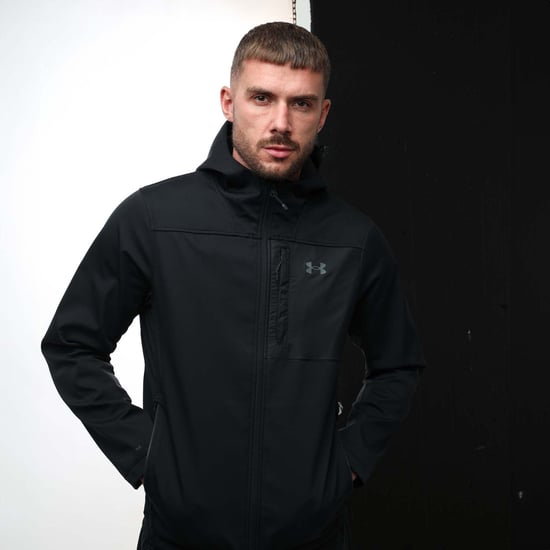 Heren Under Armour Storm ColdGear Shield Hooded 2.0 Jacket in Zwart - Image 5