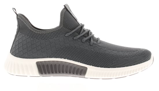 Men's Crosshatch Rideout Trainers in Grey - Image 2