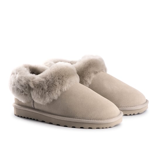 Aus Wooli Sheepskin Wool Traditional Ankle Slippers