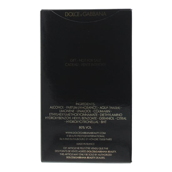 Dolce & Gabbana The One For Men Eau de Parfum Intense 50ml Spray