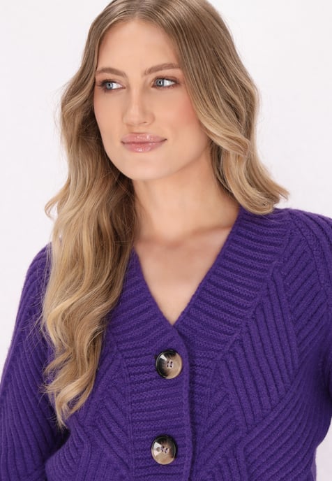 Dreimaster Vest Dames violet - Image 5