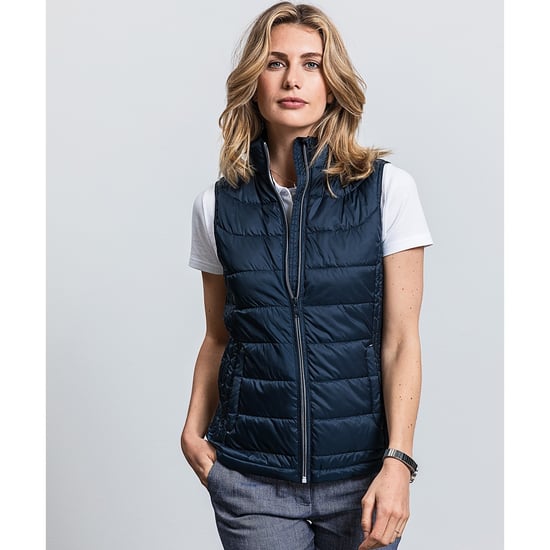 Russell Womens/Ladies Nano Body Warmer (French Navy)
