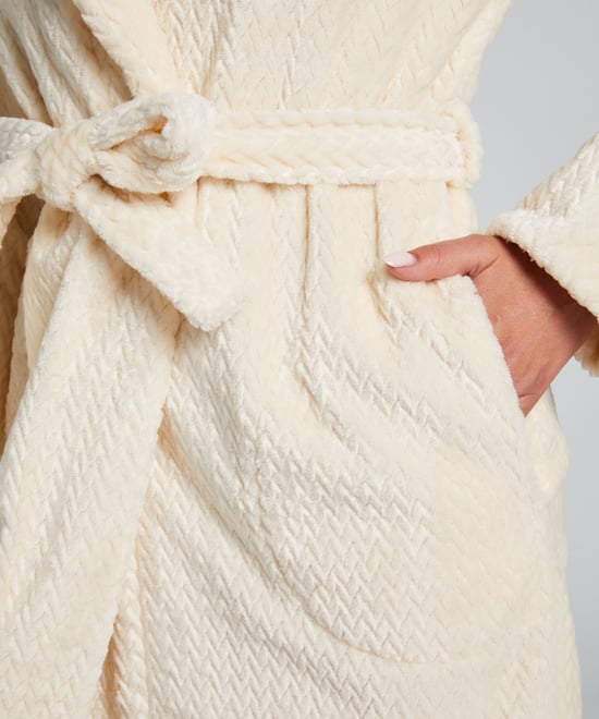 Hunkemöller Fleece Bathrobe