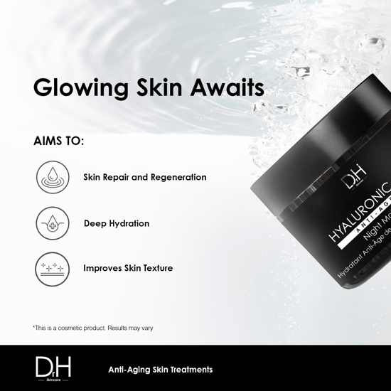 Dr H Hyaluronic Acid Anti-Aging Night Moisturizer 60ml