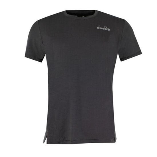 Diadora Easy Tennis Mens Black T-Shirt