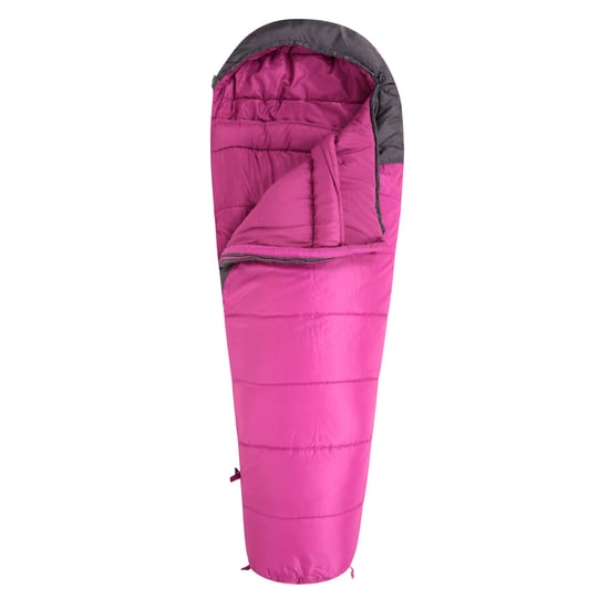 Mountain Warehouse Unisex Adult Summit 250 Rechtse Ritsslaapzak Wintermummieslaapzak (Fuchsia) - Image 2