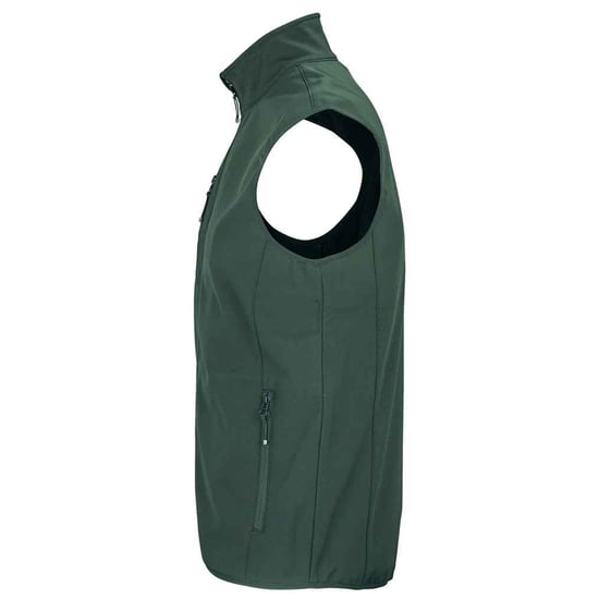 SOLS Heren Falcon Softshell Bodywarmer met rits (Bosgroen) - Image 3