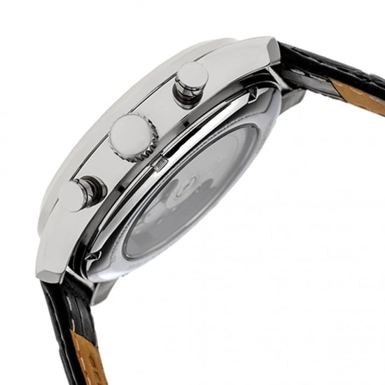Heritor Automatic Benedict Leather-Band Watch w/ Day/Date
