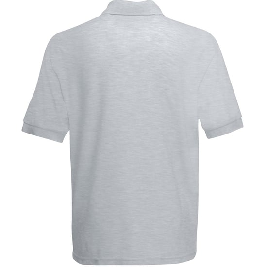 Fruit Of The Loom Heren 65/35 Pique Poloshirt Korte Mouwen (Heather Grijs) - Image 2