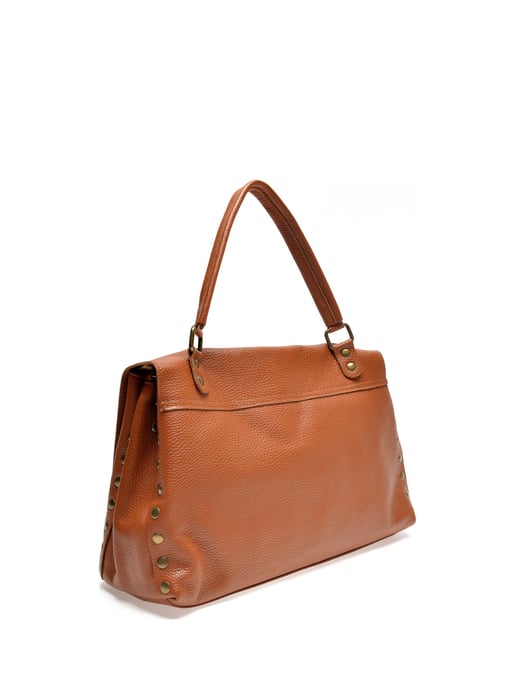 Anna Luchini SS22 AL 1766 Bruin Rundleer Tas - Image 2