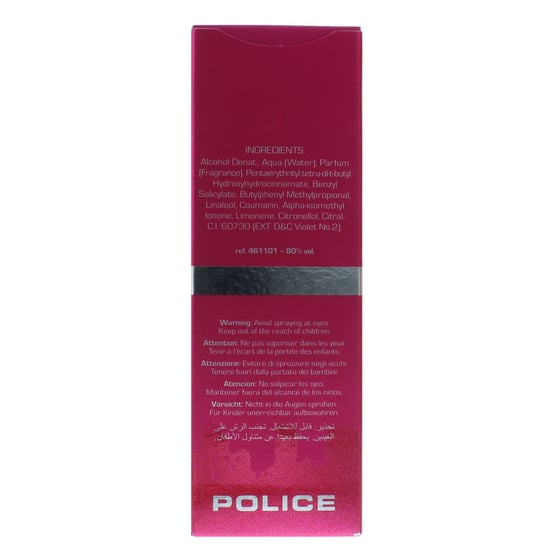 Police Woman Passion Eau de Toilette 100ml Spray Voor Haar - Image 2