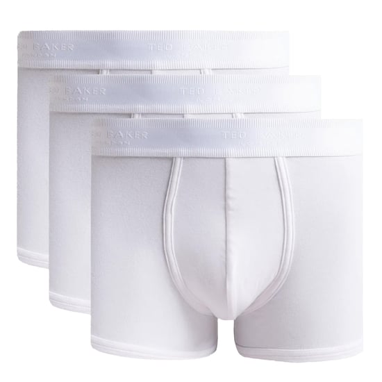Ted Baker 3-pack Nael heren zwembroek wit - Image 1