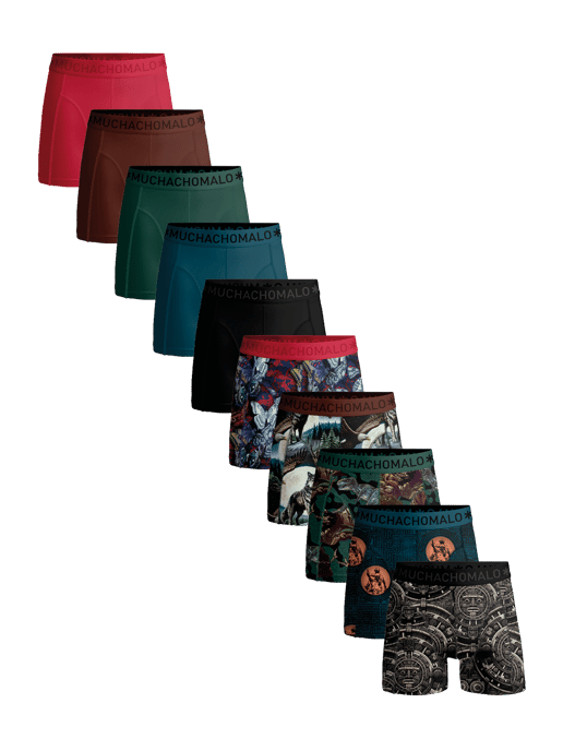 Muchachomalo Men's Boxer Shorts - 10 Pack - Men's Underpants