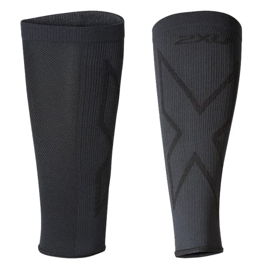 2XU Compressie Unisex Kuitbeschermers Titanium/Zwart - Image 1