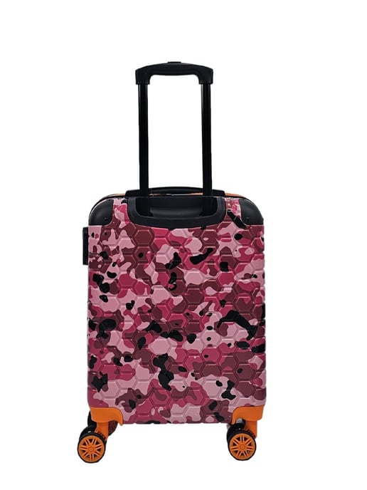 Hardshell Cabin Suitcase Robust 8 Wheel ABS Luggage Travel Bag