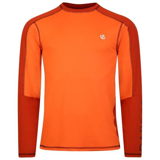 Dare 2B Heren Exchange III Thermische Base Layer Set (Papegaaiduikers Oranje/Bruin) - Image 1