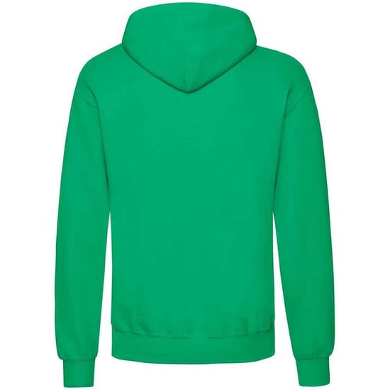 Fruit of the Loom Volwassenen Unisex klassiek sweatshirt met capuchon (Kelly Groen) - Image 2