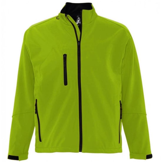 SOLS Heren Relax Soft Shell Jacket (ademend, winddicht en waterbestendig) (Absint-groen) - Image 1