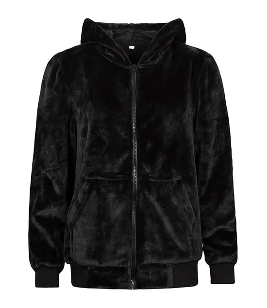 Heat Holders - Heren Soul Warming Zachte Fleece Lounge Hoodie - Zwart - Image 1