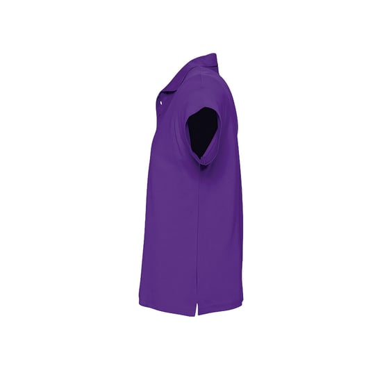 SOLS Heren Zomer II Pique Poloshirt met korte mouwen (Donkerpaars) - Image 3