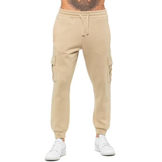 Enzo | Heren Cargo Joggers - Stone - Image 2