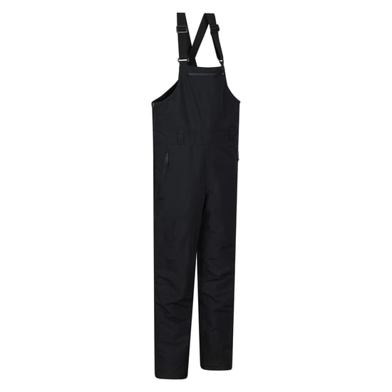 Mountain Warehouse Heren Eris Waterdichte Bib Front Skibroek (Zwart) - Image 3