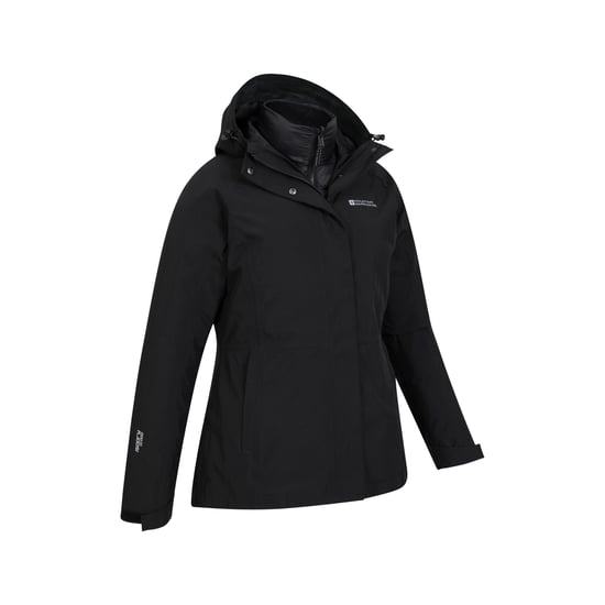 Mountain Warehouse Dames/Dames Alaskan 3 in 1 gewatteerd jack (Zwart) - Image 3