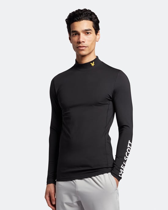 Lyle & Scott Golf Technische Baselayer in Zwart - Image 1
